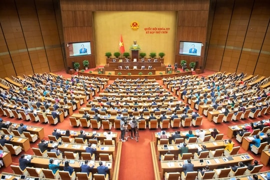 Quốc hội nghe tờ trình, báo cáo thẩm tra và thảo luận dự án Luật Thanh tra (sửa đổi)