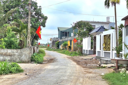 Dự án đường nối 2 di tích ở Ninh Giang còn vướng mặt bằng 5 vị trí