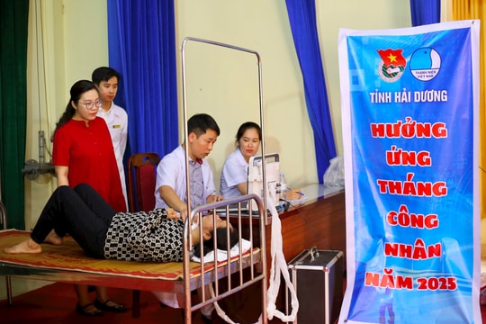 200 người dự Ngày hội thanh niên công nhân tỉnh Hải Dương