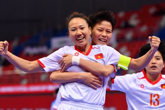 Thắng đậm Philippines, tuyển futsal nữ Việt Nam mở cánh cửa dự World Cup