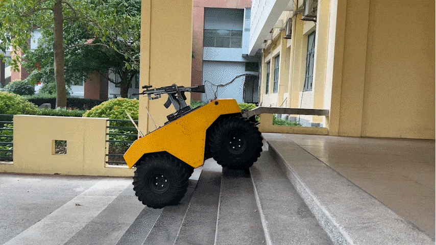 AI-applied lecturers invent battlefield robots