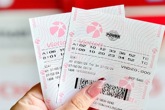 Vietlott found 2 winning lottery tickets worth over 78 billion VND