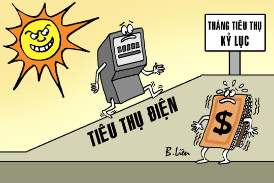 Nỗi lo tiền điện mùa hè