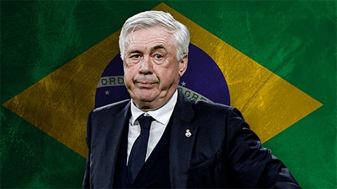 Hé lộ mức lương 'khủng' của huấn luyện viên Ancelotti khi dẫn dắt tuyển Brazil