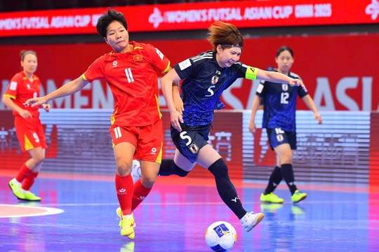 Futsal nữ Việt Nam tan mộng World Cup