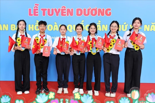 Hải Dương có 7 Cháu ngoan Bác Hồ toàn quốc được Chủ tịch nước tặng học bổng
