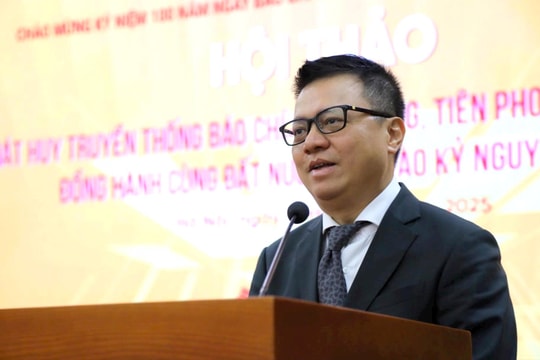 Báo Đảng là lực lượng tiên phong, vững bước cùng đất nước tiến vào kỷ nguyên mới