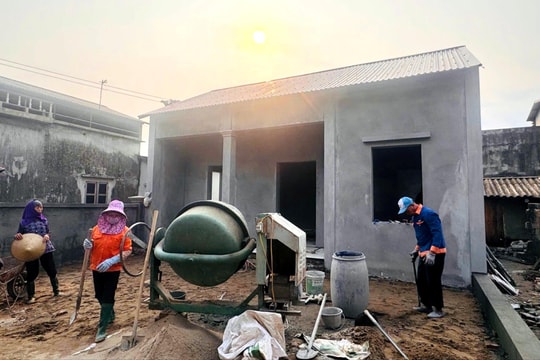 Địa phương đầu tiên ở Hải Dương hoàn thành 3 chỉ tiêu xóa nhà tạm, dột nát