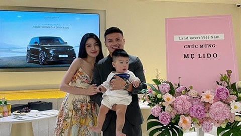 Quang Hải mua siêu xe Range Rover hơn 8 tỷ tặng vợ