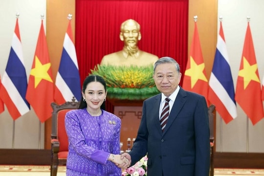 Tổng Bí thư Tô Lâm: Mở ra chương mới trong quan hệ hai nước Việt Nam - Thái Lan