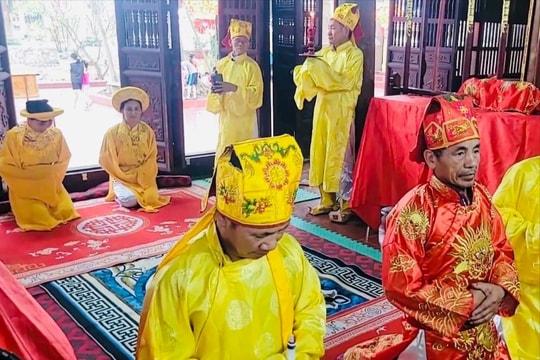 Ngôi đình độc đáo ở Hiệp Hòa (Kinh Môn) thờ ba mẹ con được tôn làm thành hoàng