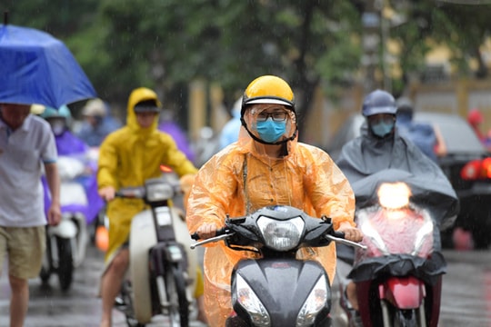 Cả nước có mưa rào và dông, Hải Dương có nơi mưa to