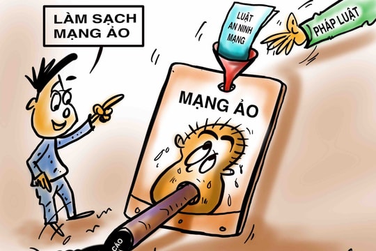 'Làm sạch' mạng ảo