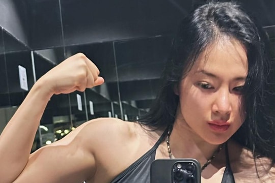 Diễn viên Angela Phương Trinh gây ngạc nhiên với cơ bắp cuồn cuộn