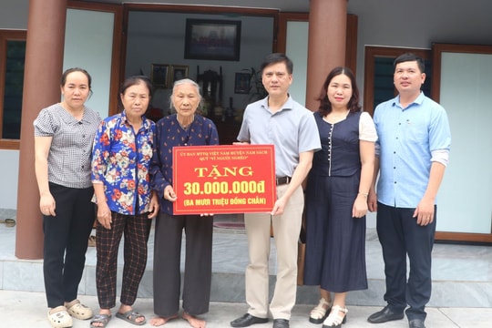 Nam Sách hỗ trợ xây, sửa nhiều nhà ‘đại đoàn kết’ nhất từ trước đến nay