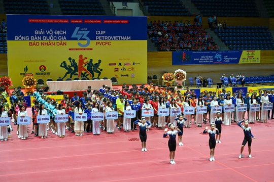 Các cây vợt Hải Dương giành thắng lợi trong ngày khai mạc Giải bóng bàn vô địch quốc gia