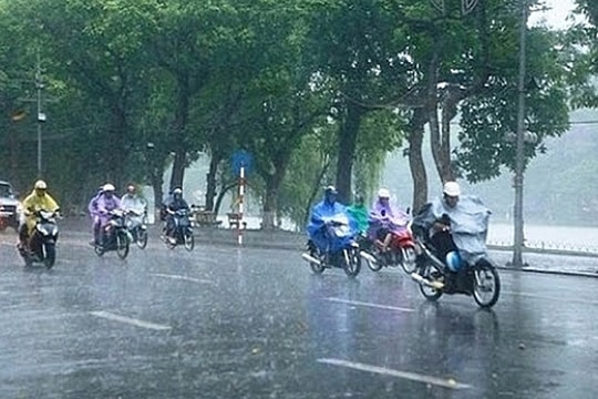 Hải Dương đề phòng dông, lốc và mưa lớn cục bộ