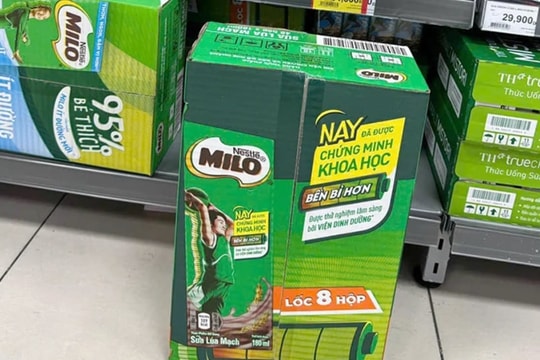 Bộ Y tế vào cuộc vụ ‘gắn mác’ Viện Dinh dưỡng trên bao bì sữa Milo