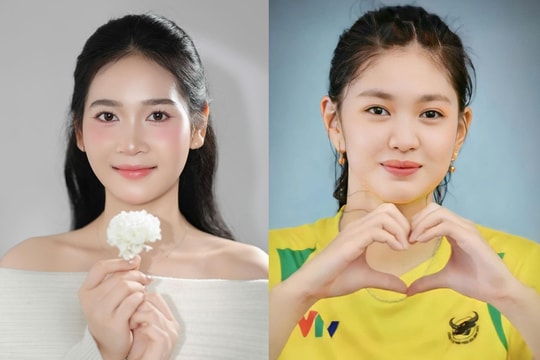 Vẻ đẹp của dàn hoa khôi bóng chuyền U21 Việt Nam