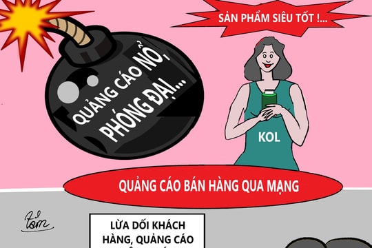 Hậu quả quảng cáo 'nổ'