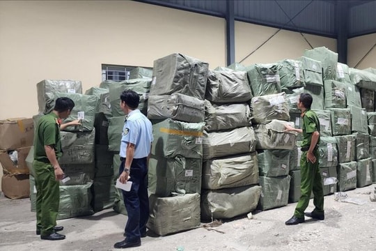 Hải Dương thu giữ số lượng lớn thực phẩm có dấu hiệu nhập lậu