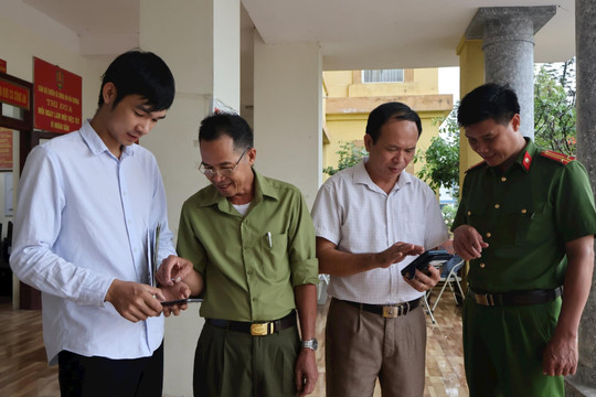 Niềm vui của lực lượng bảo vệ an ninh, trật tự ở cơ sở