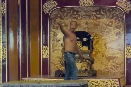 Kiểm điểm tổ chức, cá nhân để xảy ra vụ đập gãy ngai vàng triều Nguyễn