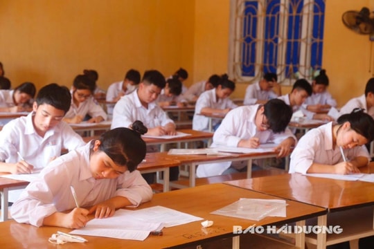Đề thi, đáp án môn toán kỳ thi tuyển sinh lớp 10 THPT công lập năm học 2024 - 2025 của Hải Dương