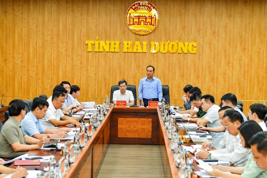 Hải Dương, Hải Phòng thống nhất một số chỉ tiêu dự thảo báo cáo chính trị trình Đại hội Đại biểu Đảng bộ 2 địa phương