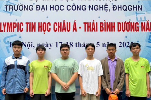 Việt Nam giành một huy chương vàng Olympic Tin học châu Á