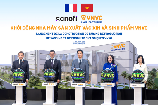VNVC khởi công nhà máy sản xuất vaccine 2.000 tỷ đồng