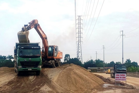 Ban hành phương án đấu giá quyền khai thác khoáng sản mỏ cát, sét tại bãi sông Kinh Môn