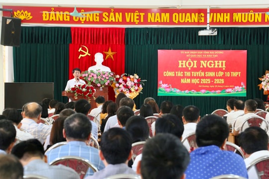 Năm nay, Hải Dương tăng thêm 17 hội đồng thi tuyển sinh lớp 10 THPT