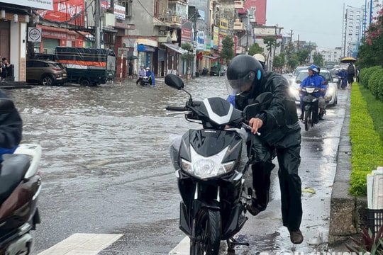 Miền Bắc có mưa lớn diện rộng kéo dài tại nhiều khu vực