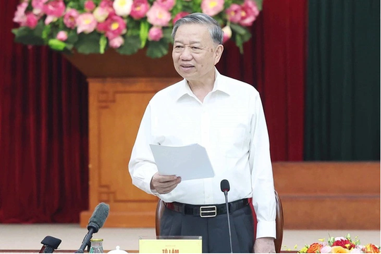 Tổng Bí thư Tô Lâm: Công tác cán bộ phải có tầm nhìn xa