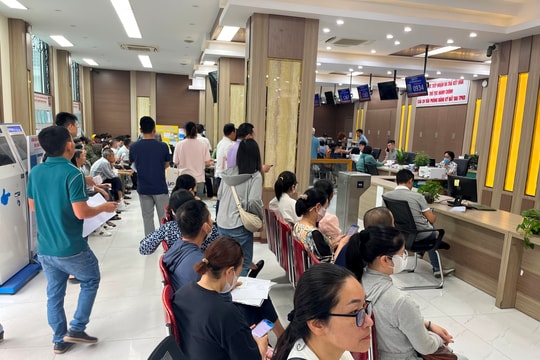 Số lượng hồ sơ làm thủ tục nhà đất tại TP Hải Dương tăng rất cao