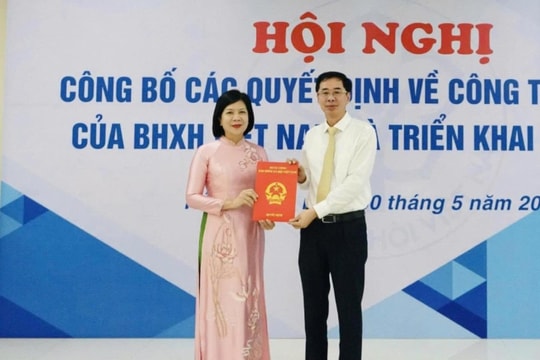 Bà Trần Thị Hương giữ chức Giám đốc Bảo hiểm Xã hội khu vực Hải Dương - Hải Phòng