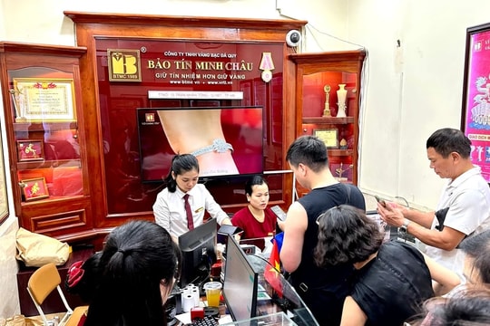 Giá vàng SJC tăng 1 triệu đồng mỗi lượng