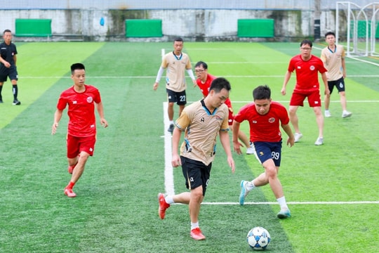 Báo và Đài Phát thanh - Truyền hình Hải Dương giành giải ba Giải bóng đá kinh tế môi trường