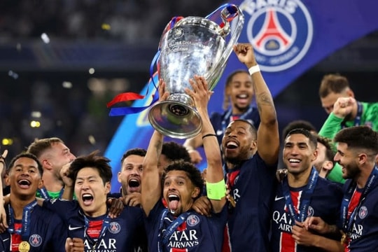 Thắng Inter Milan 5-0, PSG lần đầu vô địch Champions League