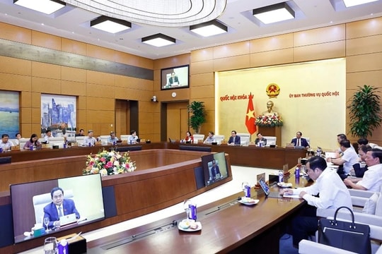 Ủy ban Thường vụ Quốc hội xem xét Đề án sắp xếp đơn vị hành chính cấp tỉnh