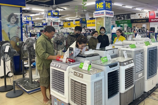 Lượng khách mua thiết bị làm mát ở TP Hải Dương tăng cao