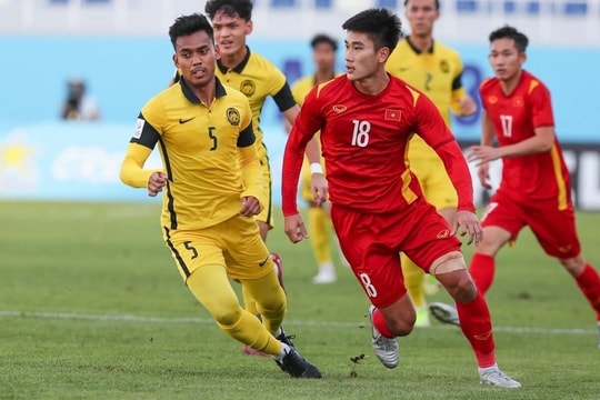 Malaysia ở cửa dưới so với tuyển Việt Nam