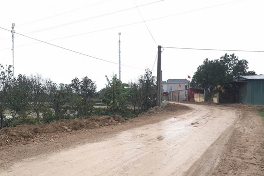 Cẩm Giàng cấm ô tô đi qua đường 196 để phục vụ sửa chữa