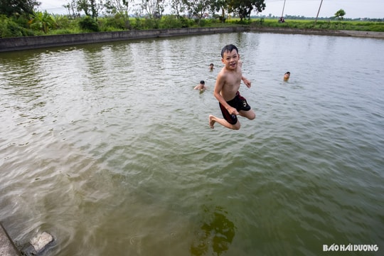 Dòng nước mát gợn nỗi lo trẻ đuối nước