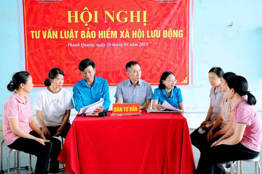 Cầu nối chính sách pháp luật cho người lao động ở Thanh Hà