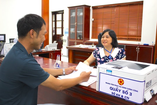 2 sở, ngành ở Hải Dương đã giảm một nửa thời gian giải quyết thủ tục hành chính