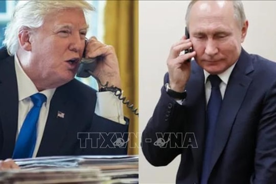 Nội dung chính trong cuộc điện đàm kéo dài 70 phút giữa ông Trump và ông Putin