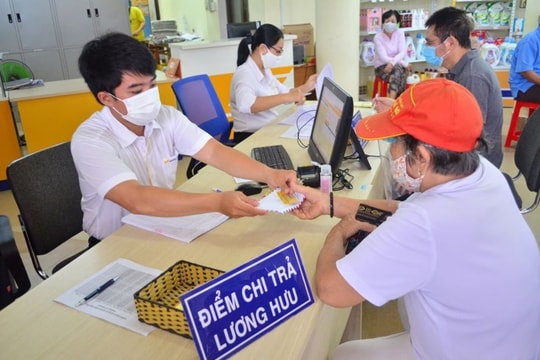 Chi trả gộp lương hưu, trợ cấp bảo hiểm xã hội tháng 2 và 3/2026 trước Tết Nguyên đán