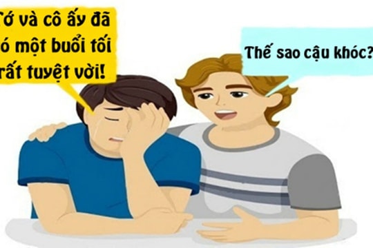 Khóc vì buổi hẹn quá tuyệt vời